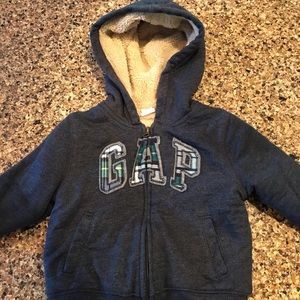 Gap zip up hoodie 18-24 months